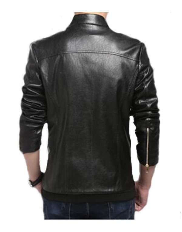 HugMe.Fashion Pure Leather Casual Jacket JK76